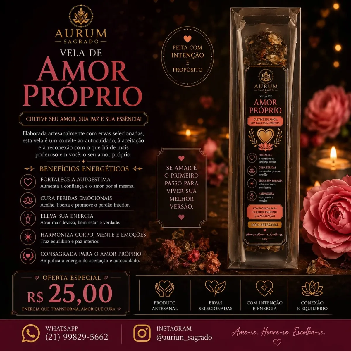 Vela de Amor Próprio